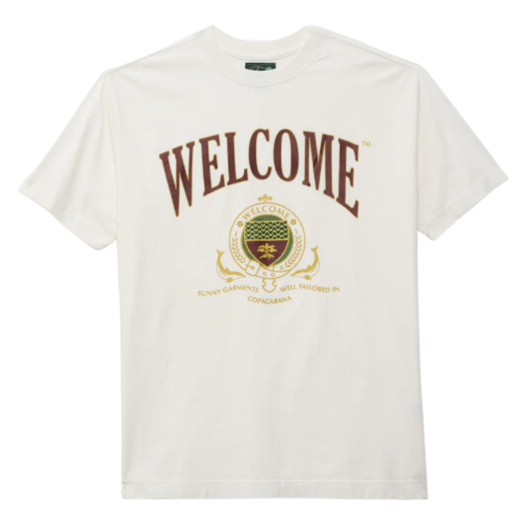 WELCOME - Camiseta Crest "Off White" - THE GAME